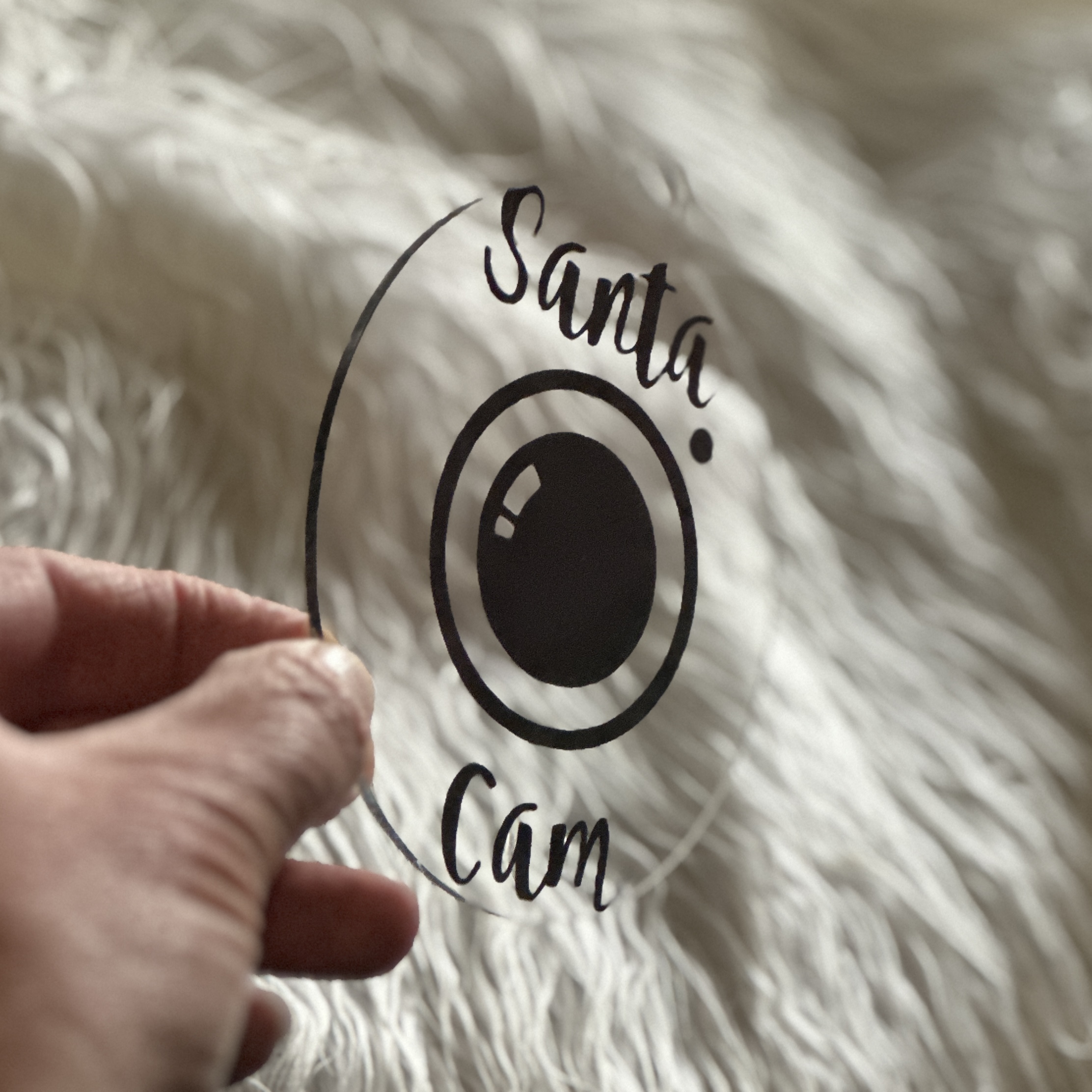 Clear Flat Acrylic Baubles Geelong Candle Co.